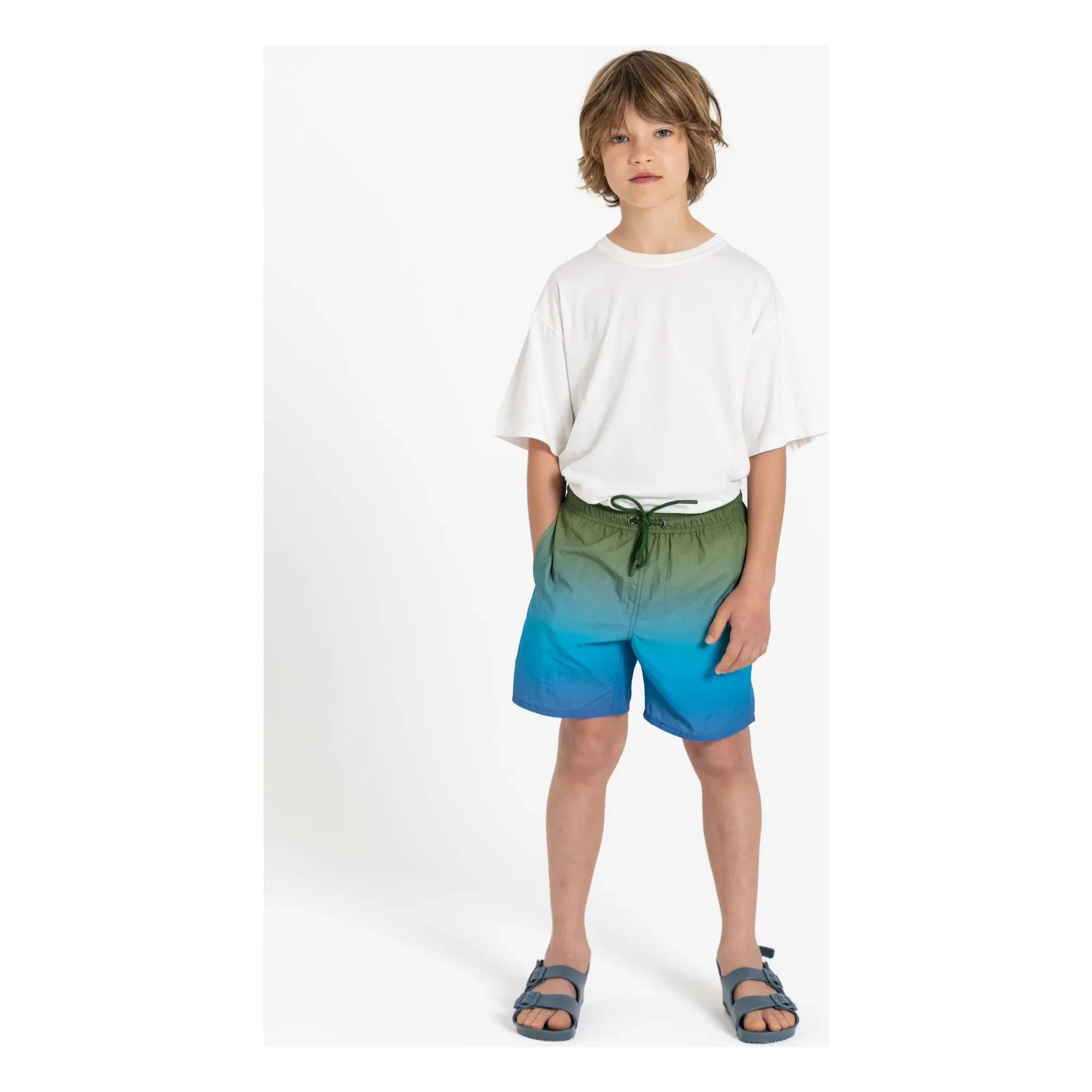 Hundred Pieces - Wave Badeshorts | Blau