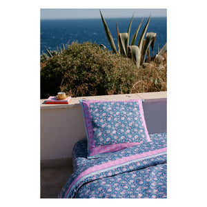 Louise Misha - Valerie Pillowcase, Organic Cotton | Dark Blue