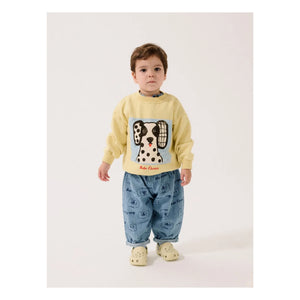 Bobo Choses - Organic Cotton Baby Dog Jeans | Blue