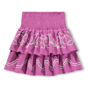 Molo - Bonita Ruffled Skirt Organic Cotton | Purple