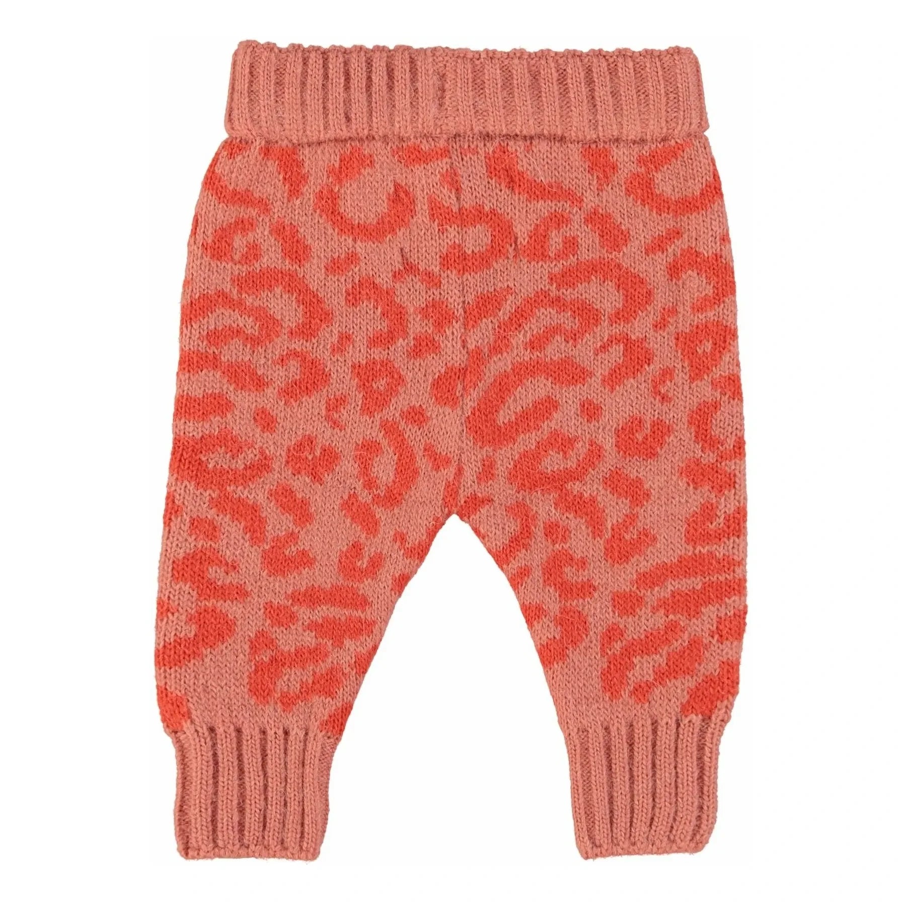 Piupiuchick - Leoparden-Wollleggings | Rosa