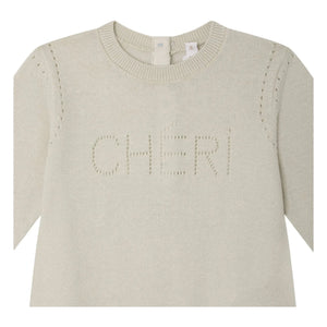 Bonpoint - Atilou Chéri Organic Cotton Romper | Gray