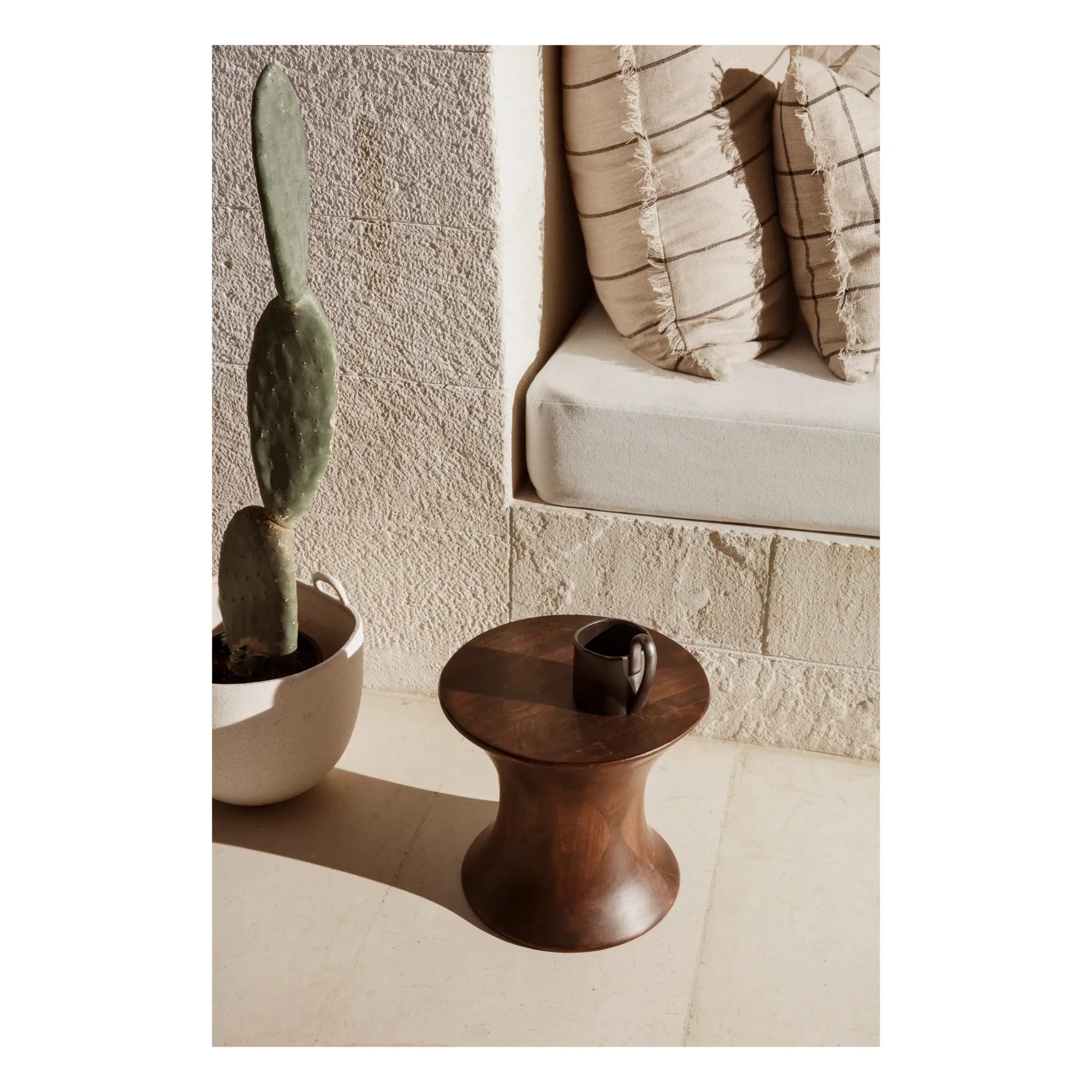 Ferm Living - Spin Stool - FSC Wood | Brown