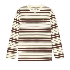 Les Deux - Les Deux Çizgili Organik Pamuk Tişört | Fildişi