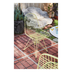 Vitra - DKR Wire Chair - Charles & Ray Eames | Lemon Yellow