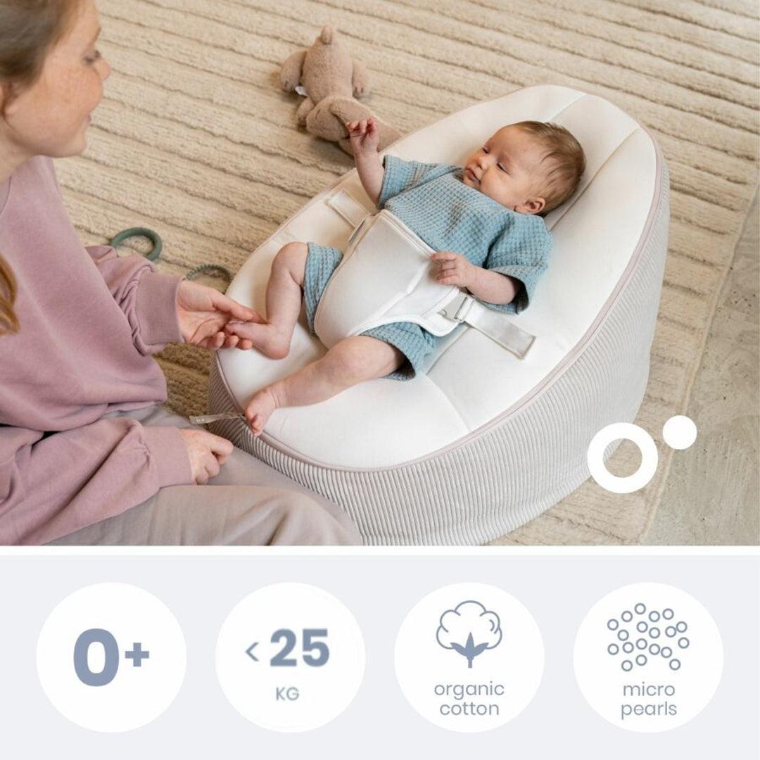 Doomoo Seat'N Grow 2 in 1 Bouncer - Sand-Baby Bouncers-Sand- | Natural Baby Shower