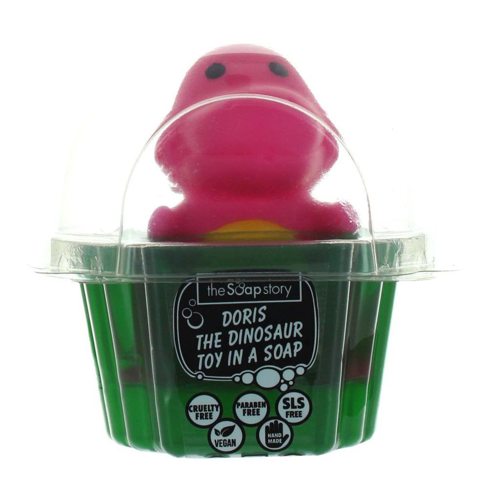 The Soap Story - Doris Dinozor Oyuncaklı Kokulu Çocuk Sabunu-Dinossi