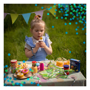 Erzi - Partyessen-Spielset für Kinder - 5-teilig