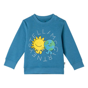Stella McCartney Kids - Sweat Stella Soleil | Mavi