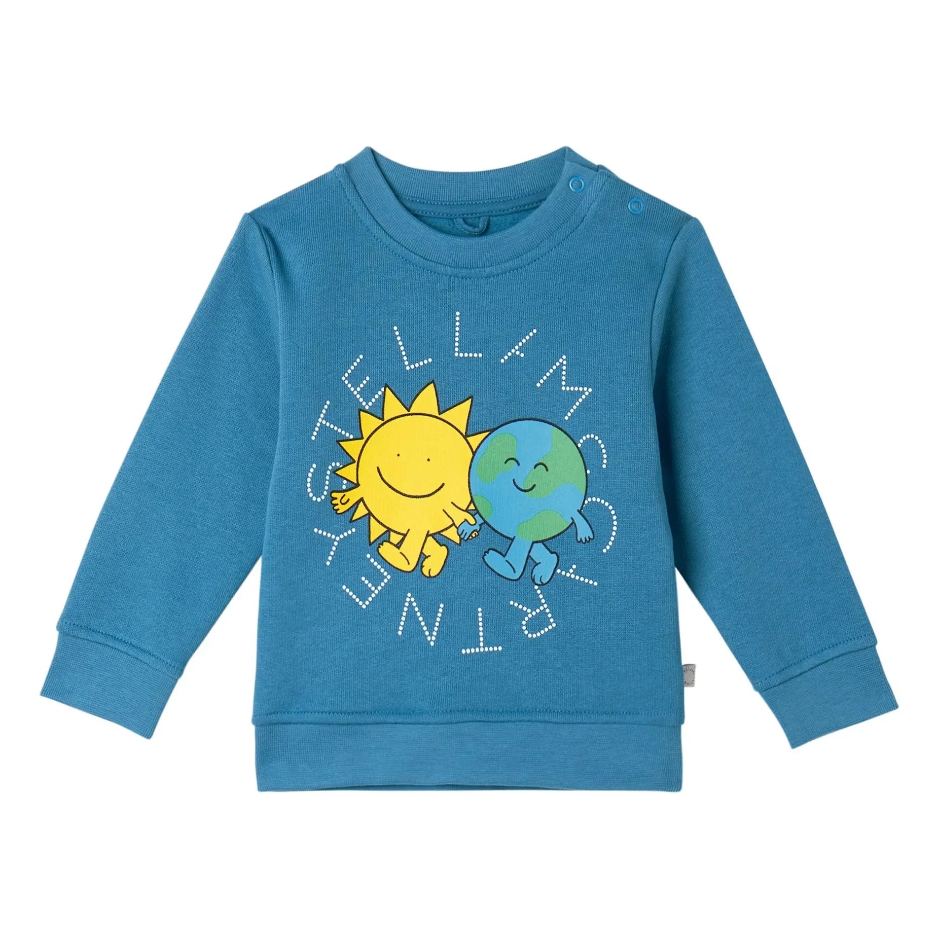 Stella McCartney Kids - Sweat Stella Soleil | Blau