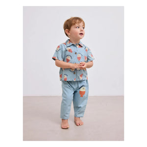 Bobo Choses - Bobo Denim Hafif Pantolon | Açık mavi