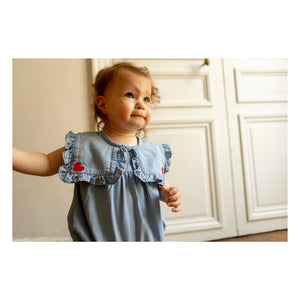 Louis Louise - Celesta Chambray tulum | Açık Mavi