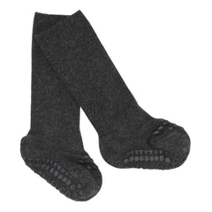 GOBABYGO - Non-Slip Bamboo Socks | Dark Gray