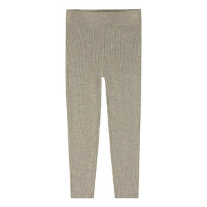 FUB - Leggings aus Merinowolle | Heather beige