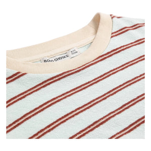 Bobo Choses - Striped T-Shirt | Light Blue