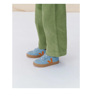 Veja - Scratch Sneakers Small V-90 Deri O.T. | Açık Mavi