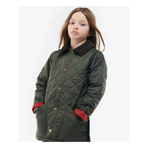 Barbour - Liddesdale Kapitone Ceket | Koyu yeşil