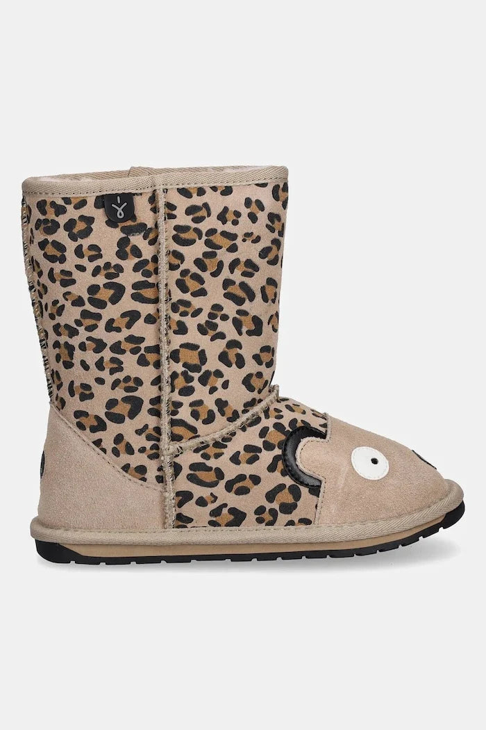 Çocuk Süet Çizme Emu Australia Cheetah