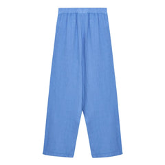 the new society - Melissa Linen Pants | Blue