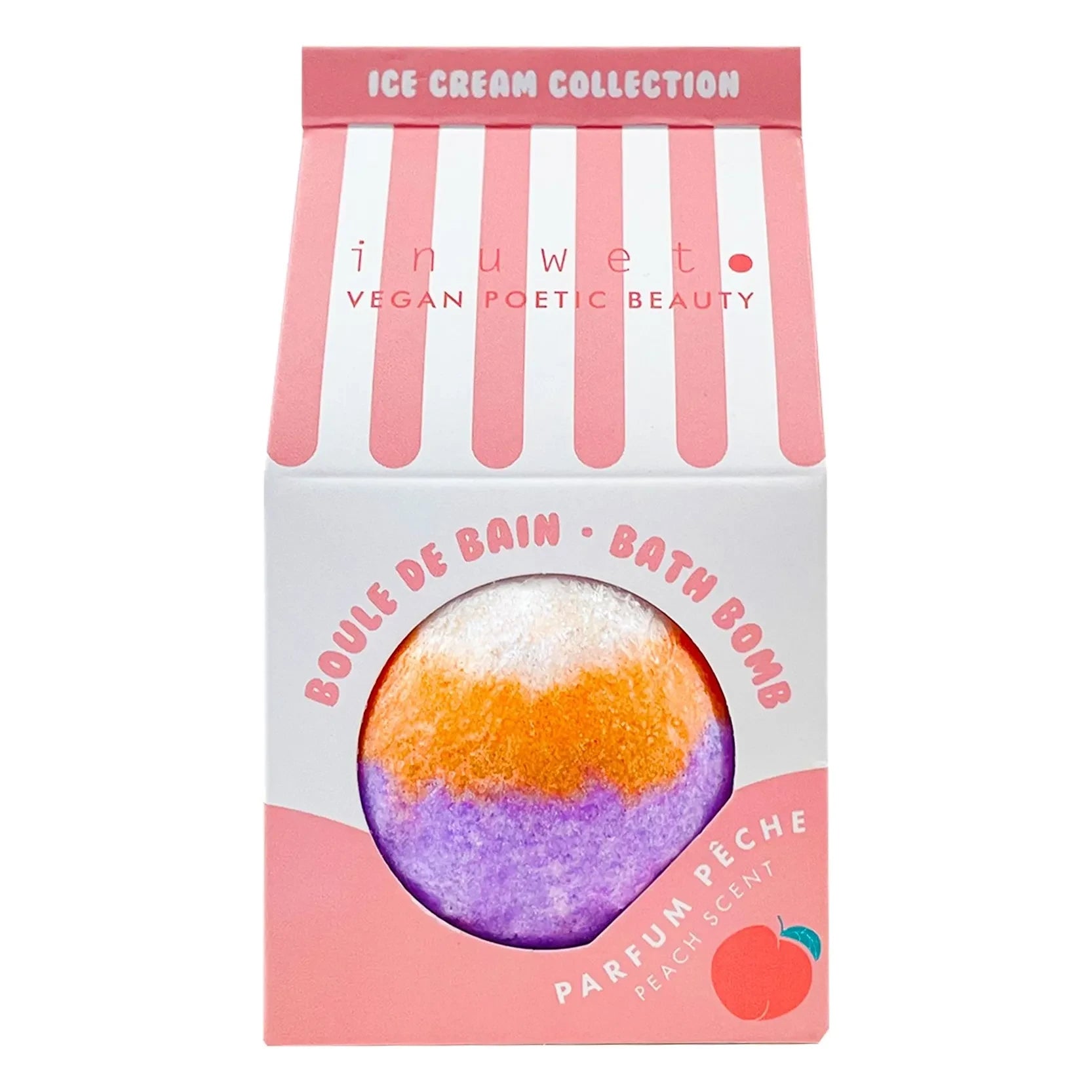 Inuwet - Peach Scented Iced Bath Spray - 120 g