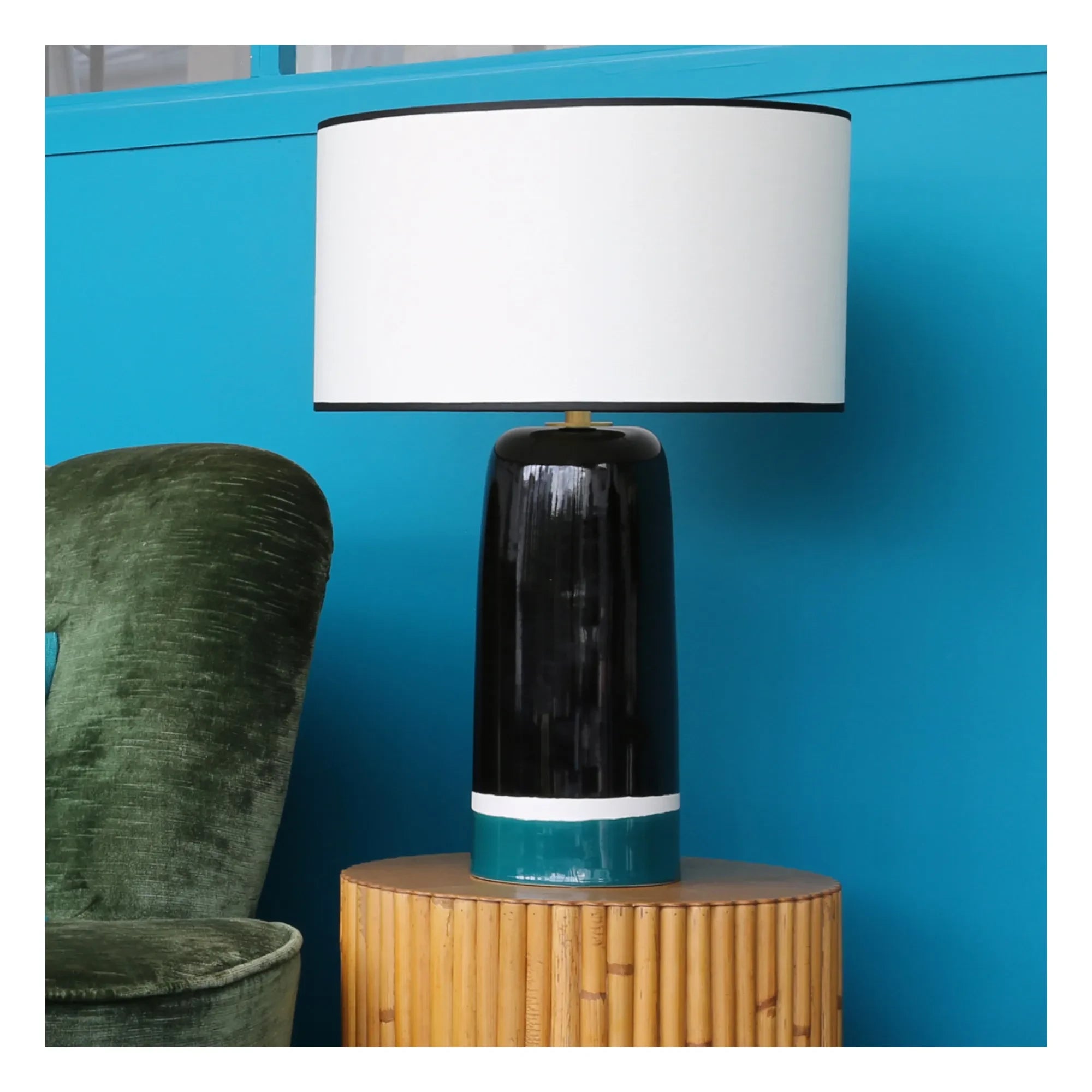 Maison Sarah Lavoine - Sicilia Tischleuchte H60cm | Sarah Blue