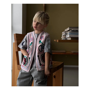 SISSEL EDELBO - Caia Sleeveless Vest - Kids Collection | Pink