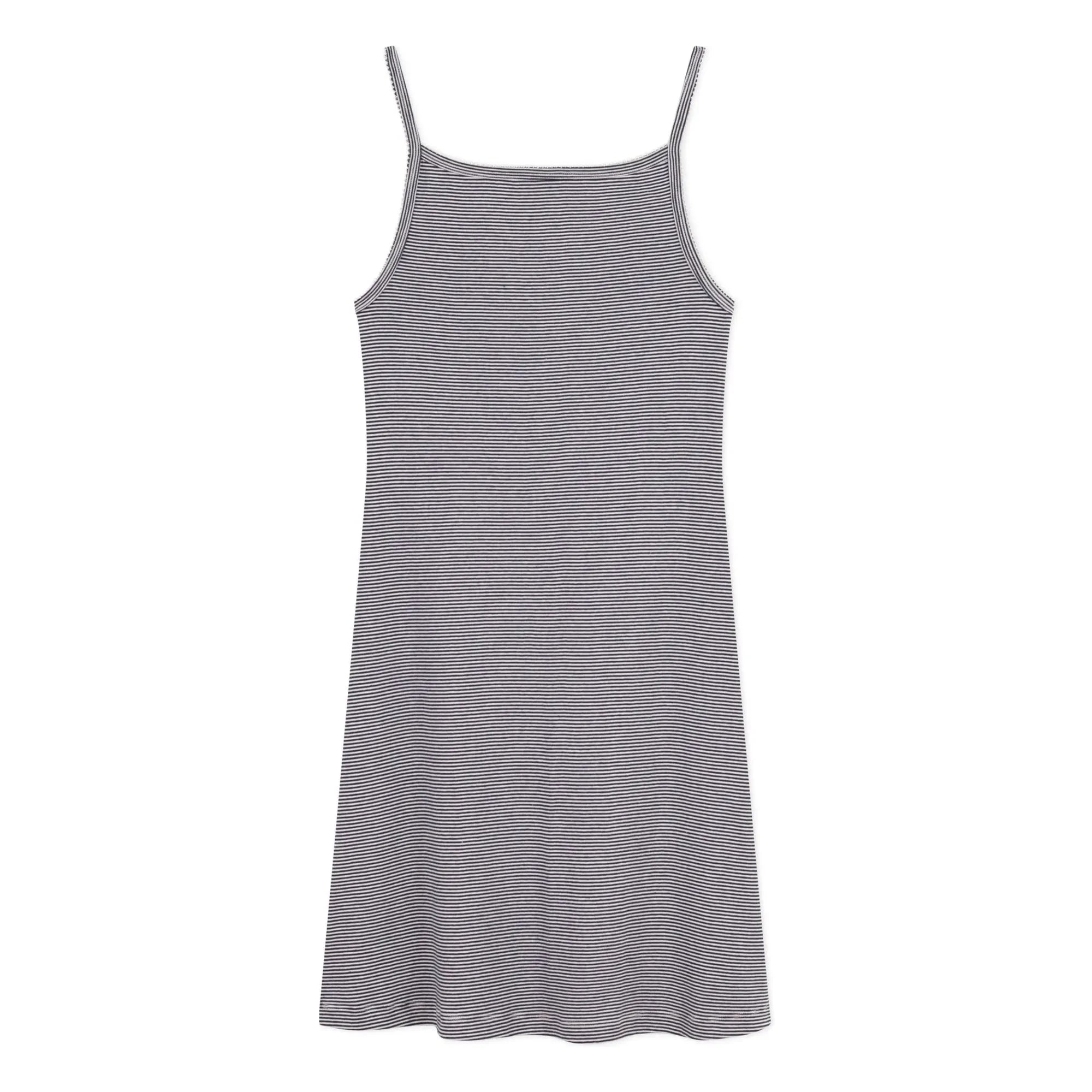 Petit Bateau - Nachthemd Muturi aus Bio-Baumwolle | Marineblau
