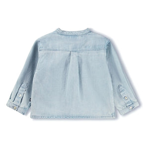 Molo - Enoz Denim Organik Pamuk Gömlek | Kot mavisi