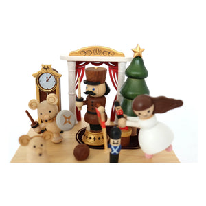 Wooderful Life - Wooden Nutcracker Music Box