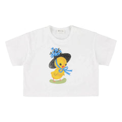 Morley - Warschau Poussin T-Shirt | Weiß