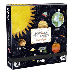 Londji - Gezegenleri Keşfet Cep Yapbozu