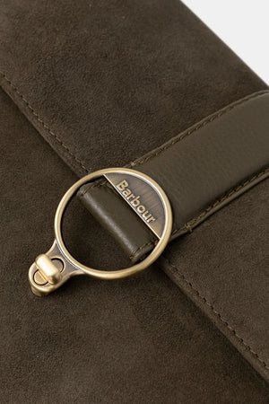 Barbour Rosa Süet Çanta