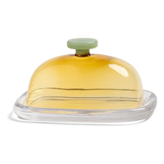 &Klevering - Butterdose Canteen aus Glas | Gelb