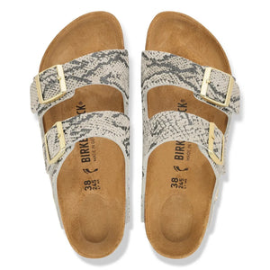 BIRKENSTOCK - Arizona Snake Sandalen | Hellgrau