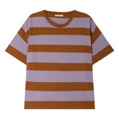 Sessùn - Tooli Baumwoll-T-Shirt | Lila