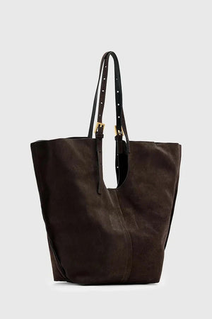 AllSaints kadın süet shopper çanta ARA