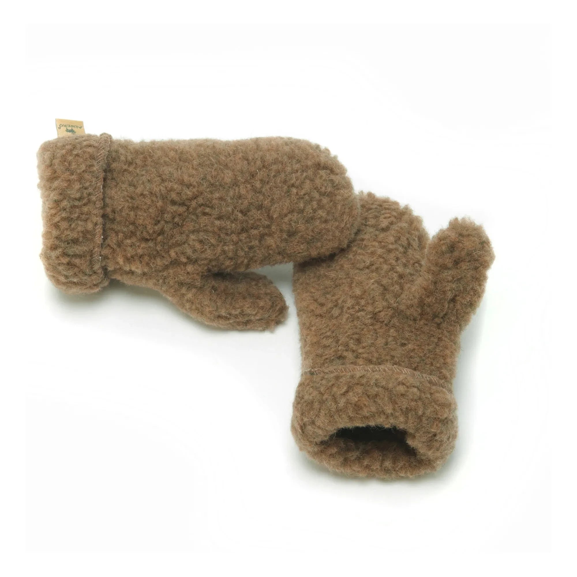 Alwero - Shearling Eldivenler | Chocolate