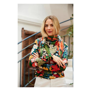 Paloma Collection – Alma Berries Schal | Grün