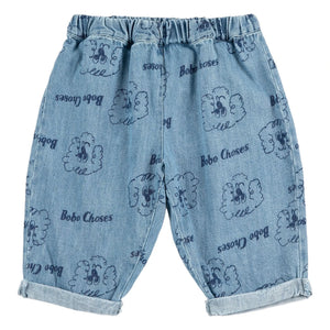 Bobo Choses - Organic Cotton Baby Dog Jeans | Blue