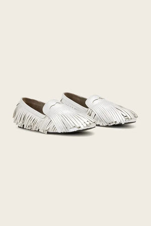 AllSaints Sandy Fringe Loafer Kadın Deri Mokasen