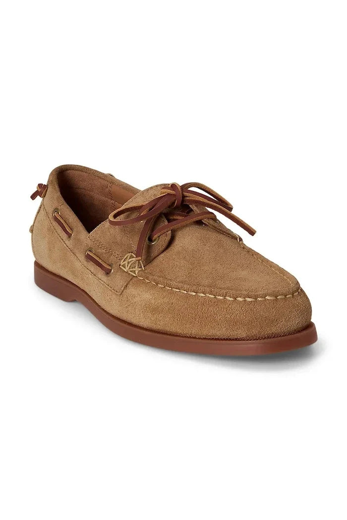 Polo Ralph Lauren Erkek Süet Mokasen Merton Boat