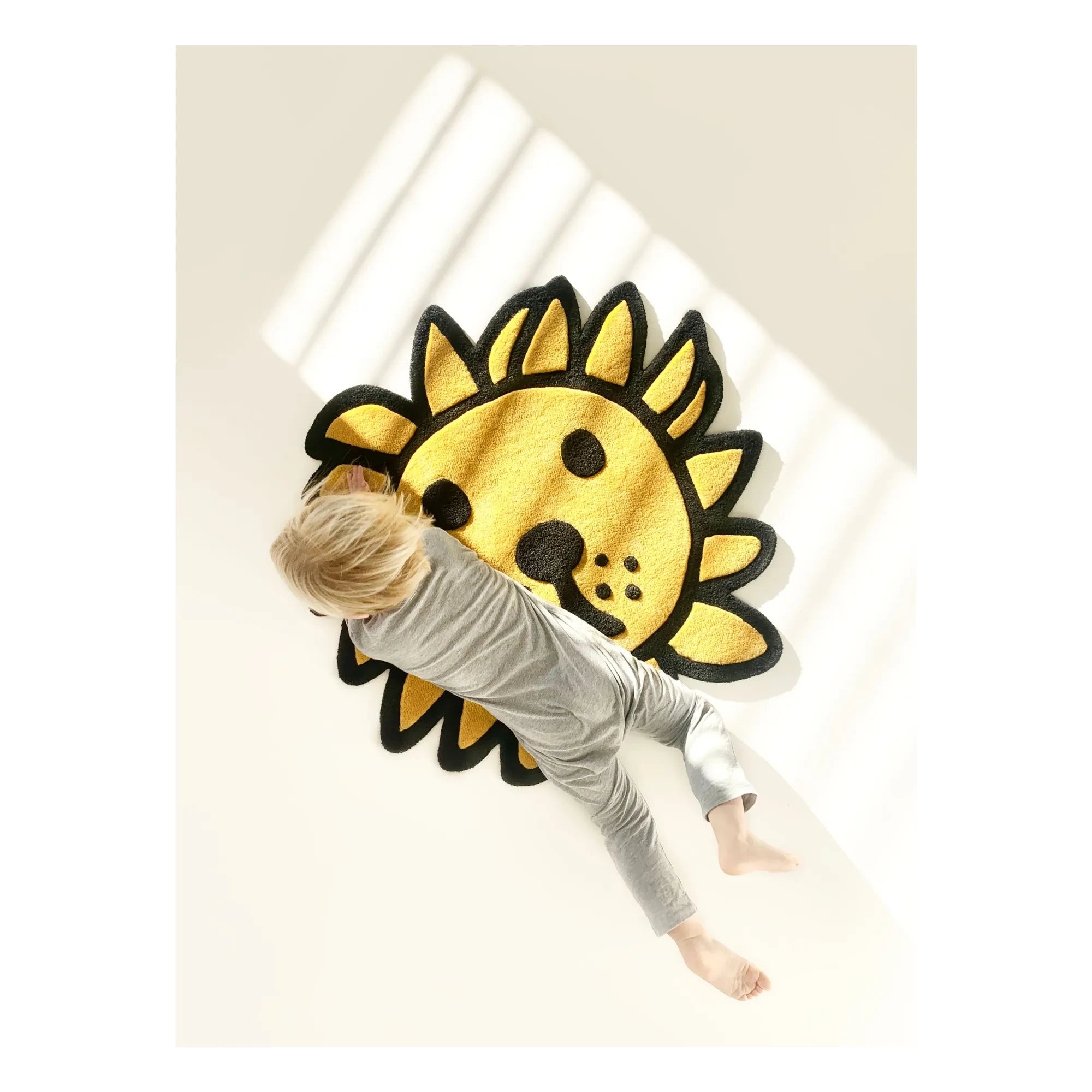 Maison Deux - Lion Miffy Rug | Yellow