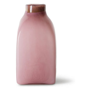 HKliving - Atelier L glass vase | Dusty pink