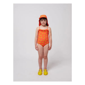 Bobo Choses - Sunflower Swimsuit Made from Recycled Fibers | Red
