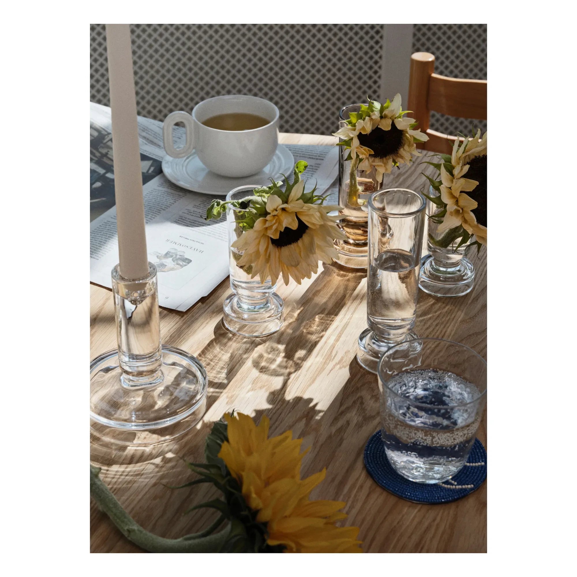 Broste Copenhagen - Stevns Steingut Tasse | Weiß