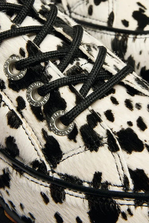 Dr. Martens Kadın Deri Ayakkabı Half Buzz 5i 5 Eye Dalmatian