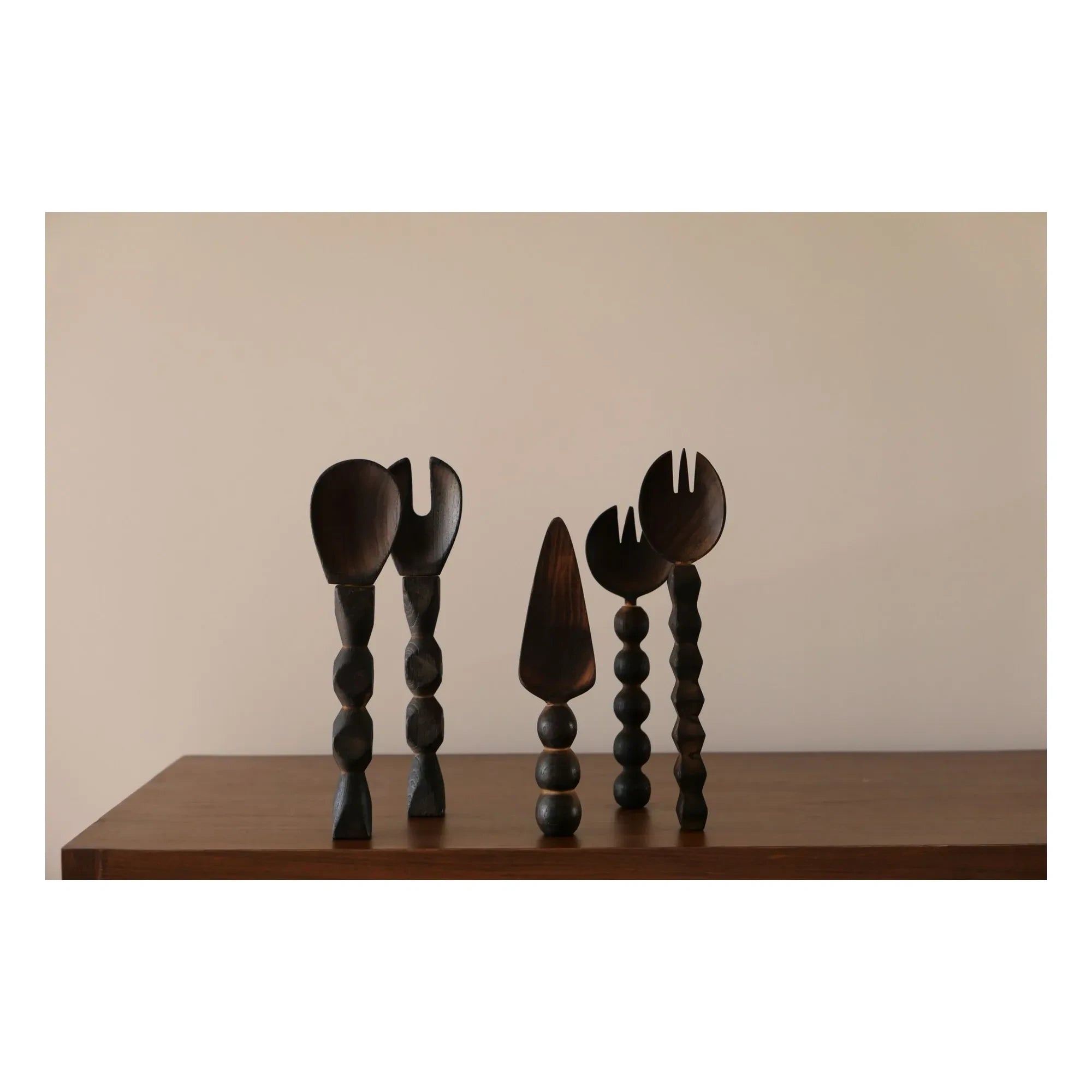 Woodmata - Teakholz-Salatservierset | Teak