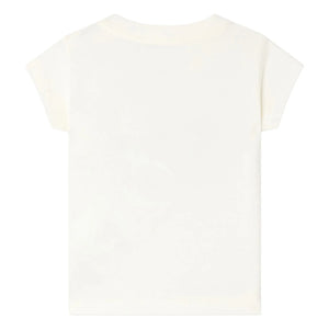 Bonpoint - Tom T-Shirt Bio-Baumwolle | Creme