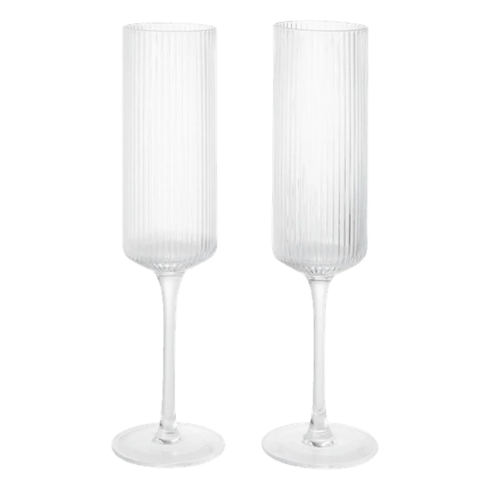 Ferm Living - Ripple Flöten - 2er Set