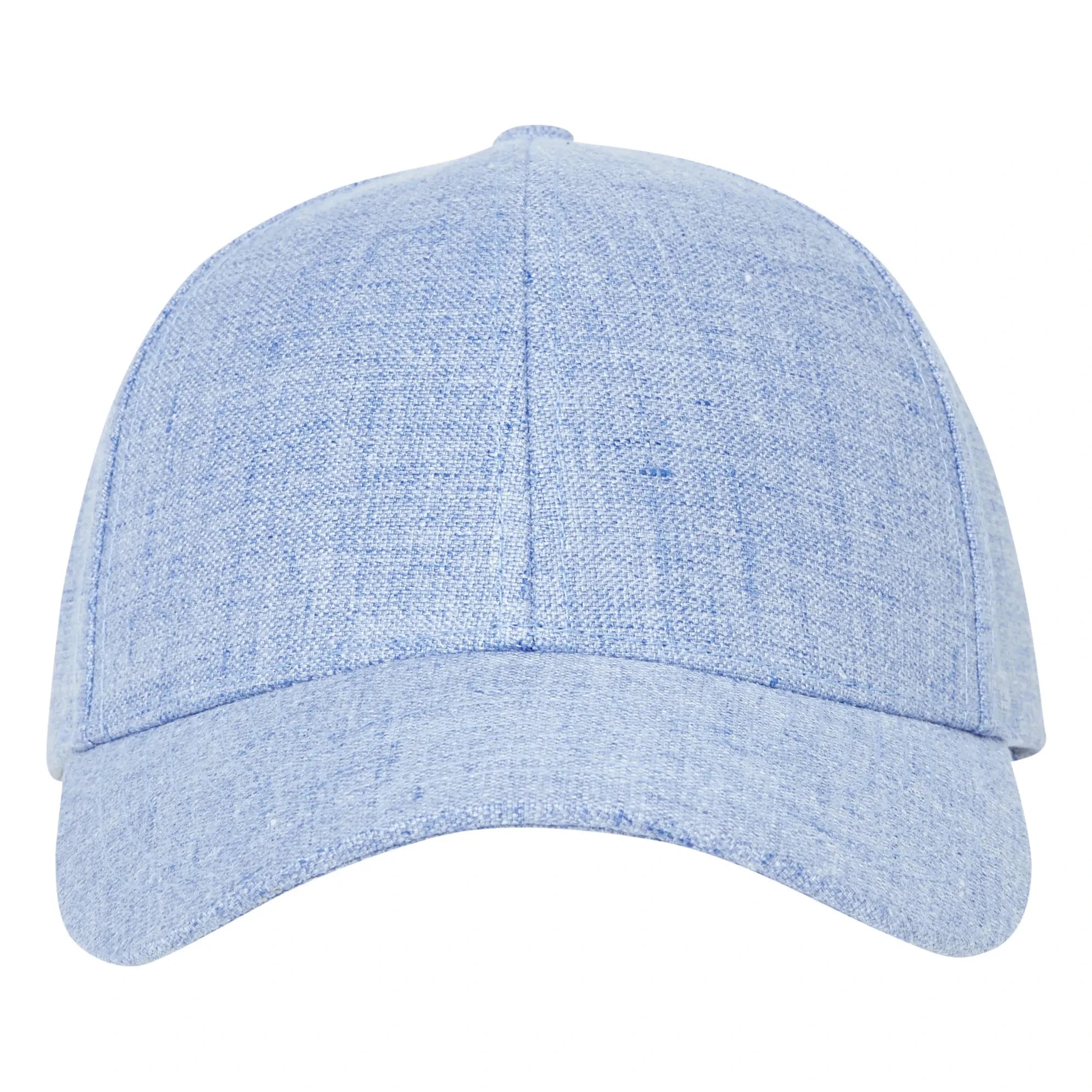 Varsity Headwear - Linen Şapka | Azure mavi